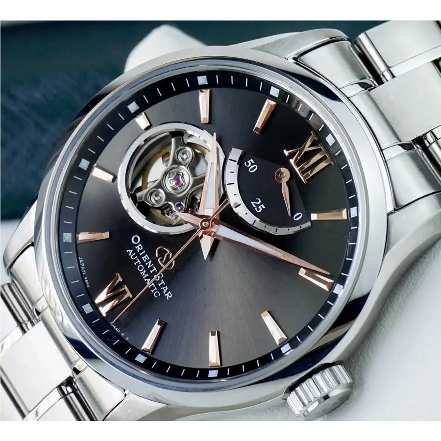 Orient Star RK-AT0009N Automatic Gray Dial Sapphire Crystal Men`s Watch