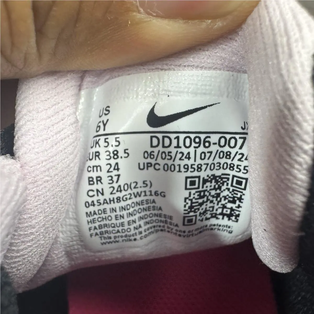 Nike shoes - Nike Revolution 6 - Revolution - DD1096-007 - Pink 7