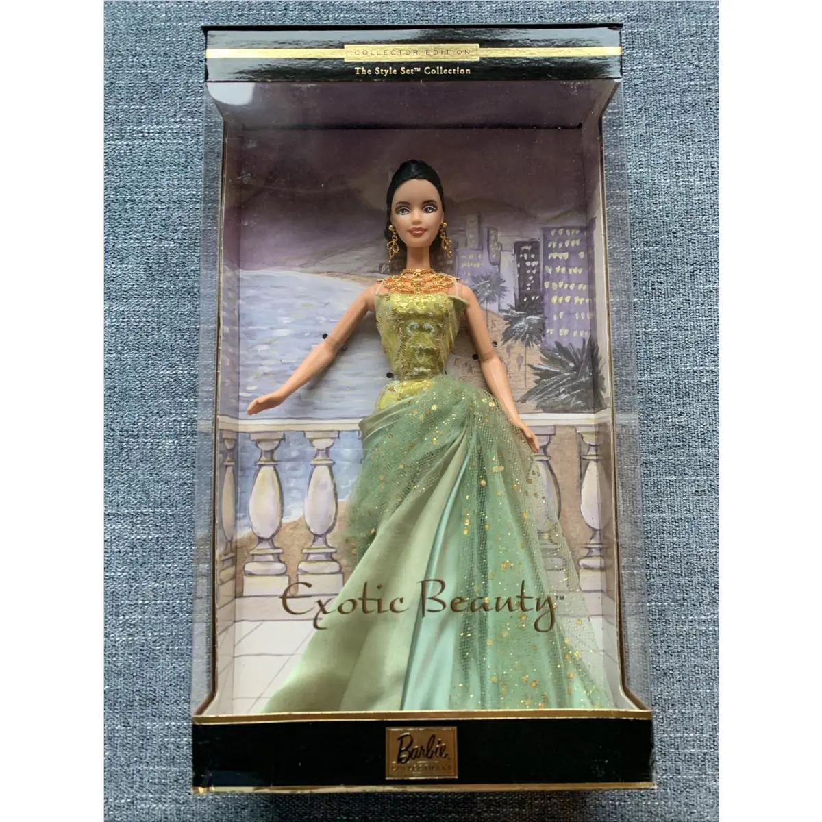 2002 Exotic Beauty Collector Edition Barbie Doll Mattel B0149 Nrfb N1