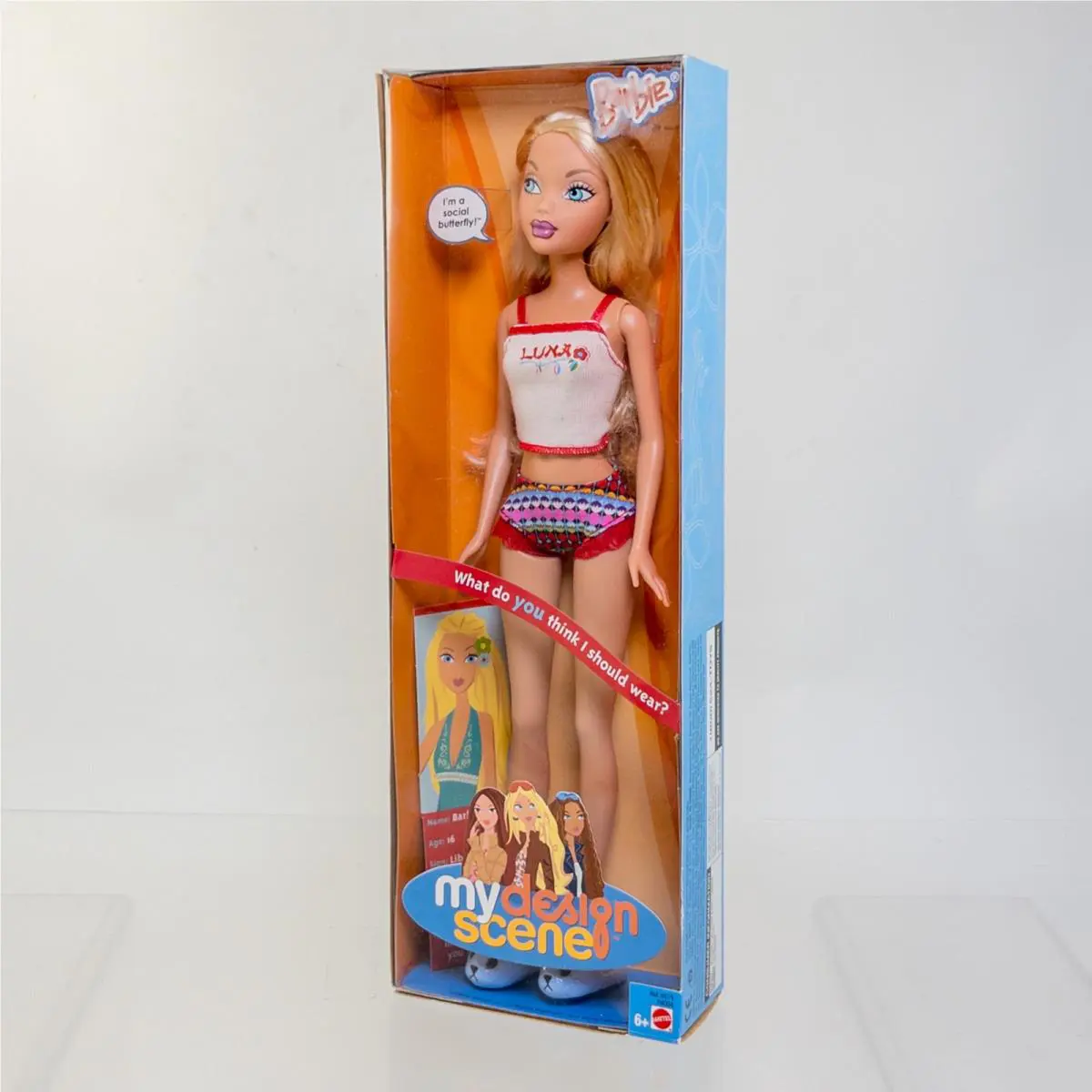 Mattel - Barbie Doll - 2004 My Design Scene Barbie NM