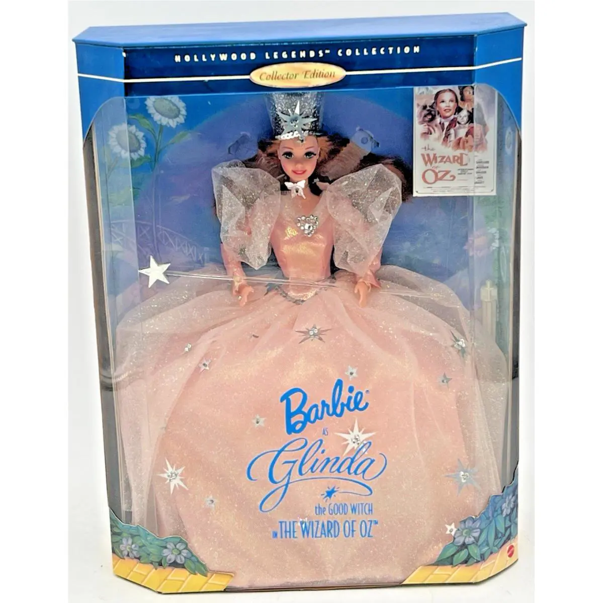 1995 Barbie Doll AS Glinda The Good Witch From Wizard OF OZ Hollywood Legends