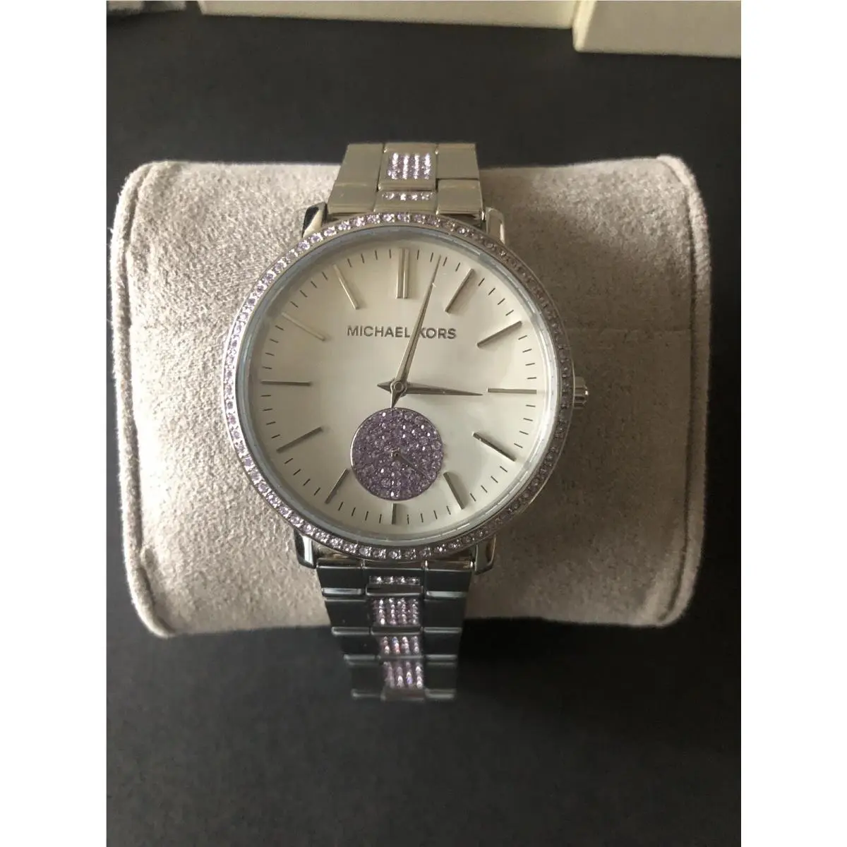 Jaryn Pavé 3855 38 mm Stainless Steel Case Women`s Wrist Watch by Michael Kors