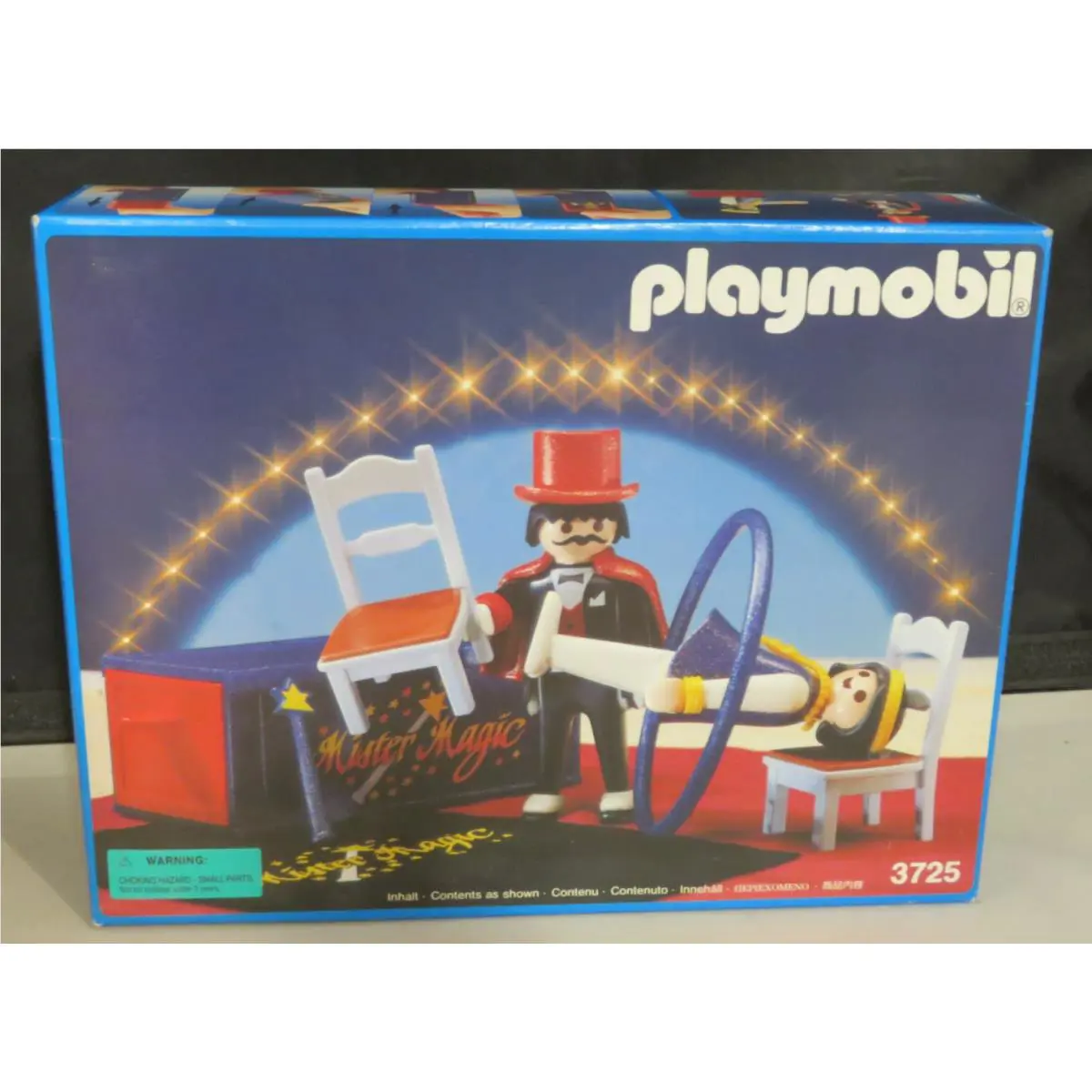 Playmobil Vintage 3725 Circus Magician Mr. Magic Mister 1992