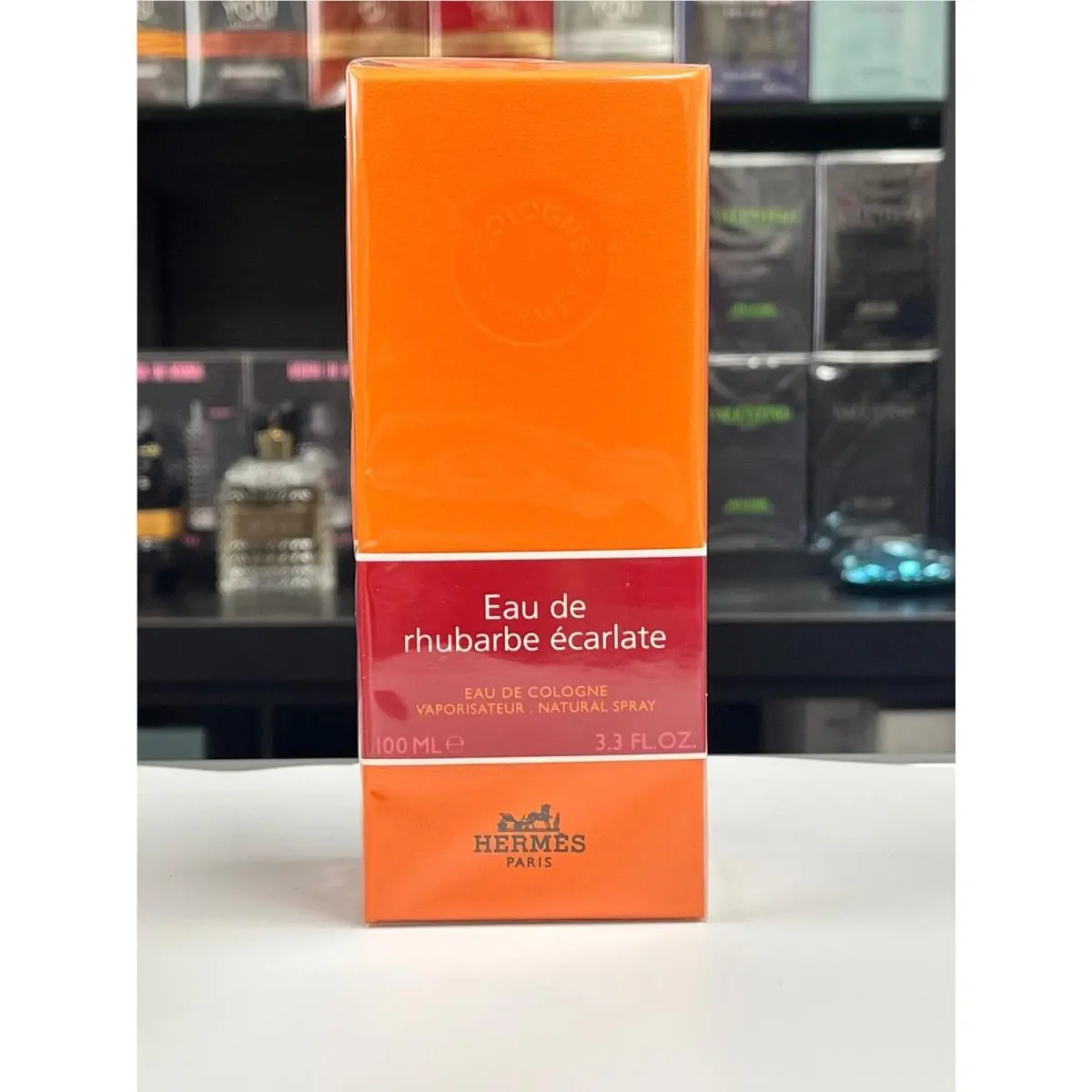 Hermes Eau De Rhubarbe Ecarlate Eau de Cologne Unisex 3.3 Fl. Oz. / 100ml