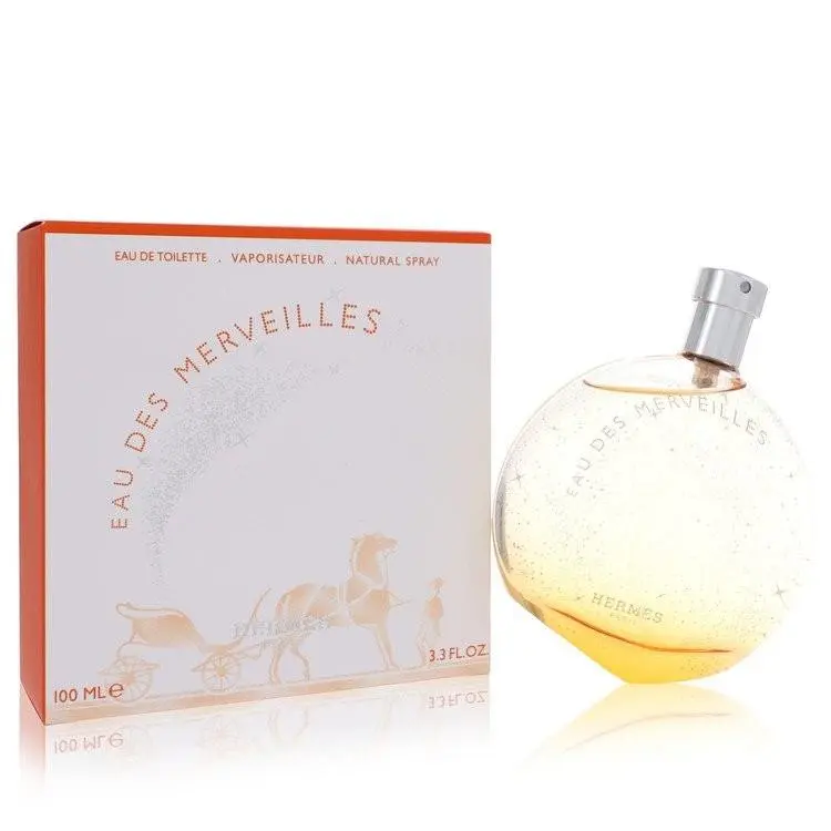 Eau Des Merveilles  Eau De Toilette Spray 3.4 oz For Women by Hermes