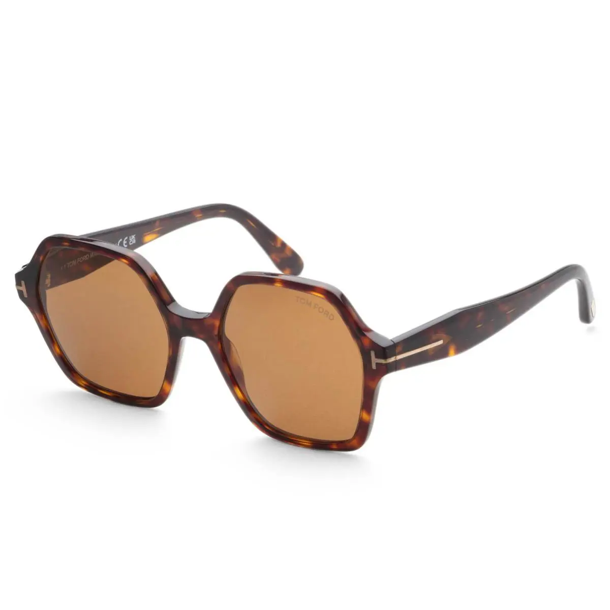 Tom Ford Women`s Romy 56mm Dark Havana Sunglasses FT1032-52E-56