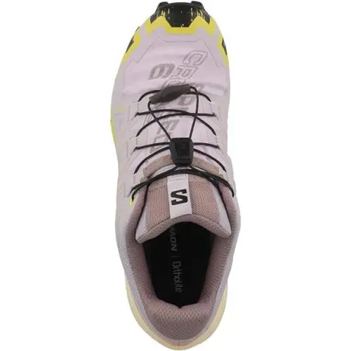 Salomon shoes - Salomon Speedcross 6 - Speedcross - L47466000 - Orchid Petal/Black/Sulphur Spring 7