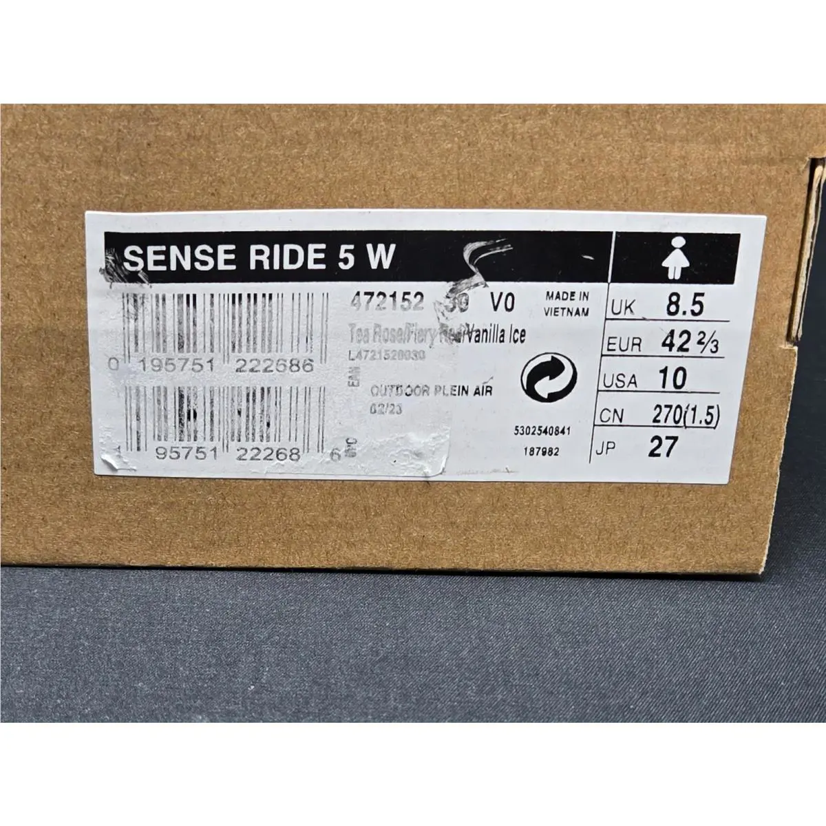 Salomon shoes - Salomon Sense Ride 5 - Sense Ride - 472152 - Red 8