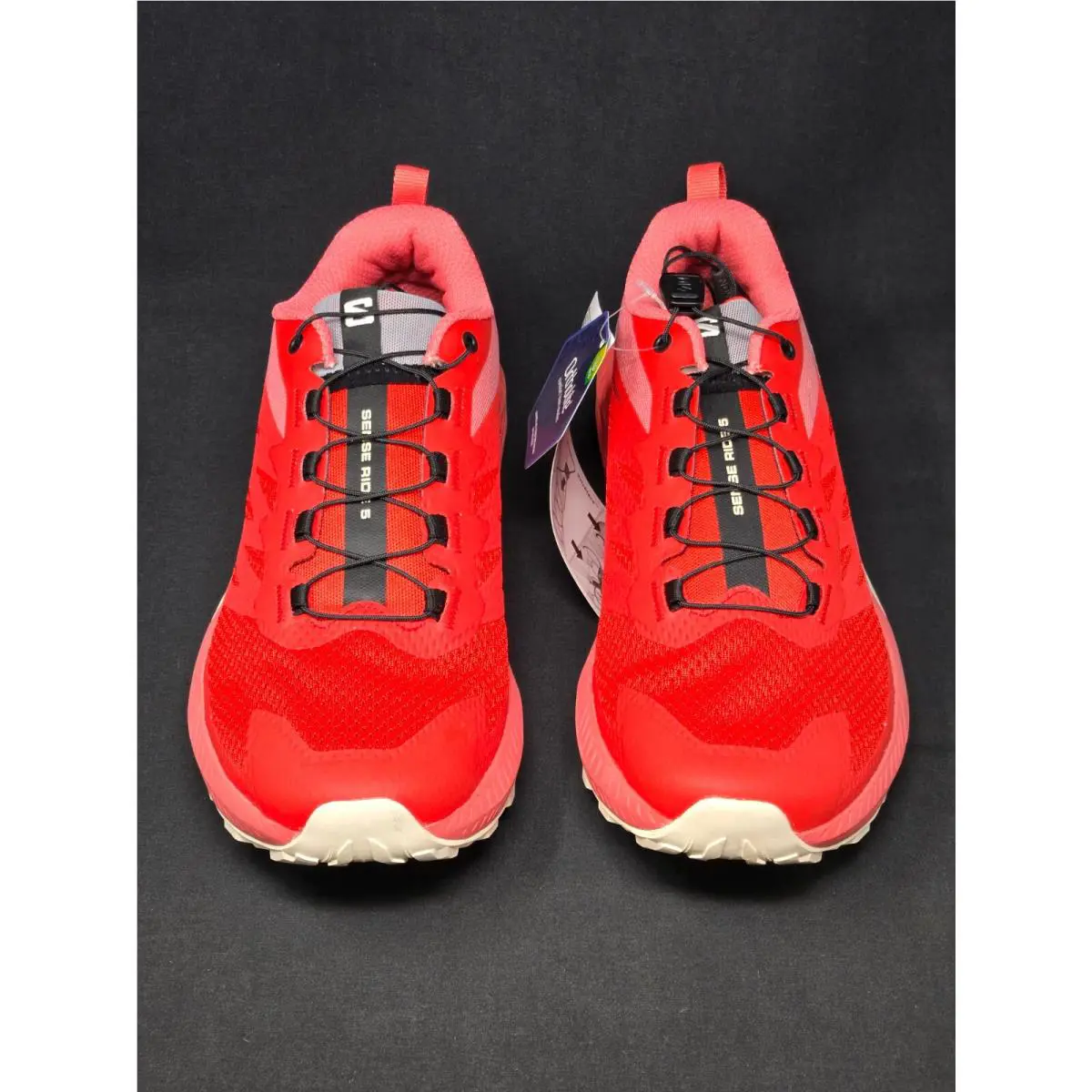 Salomon shoes - Salomon Sense Ride 5 - Sense Ride - 472152 - Red 1