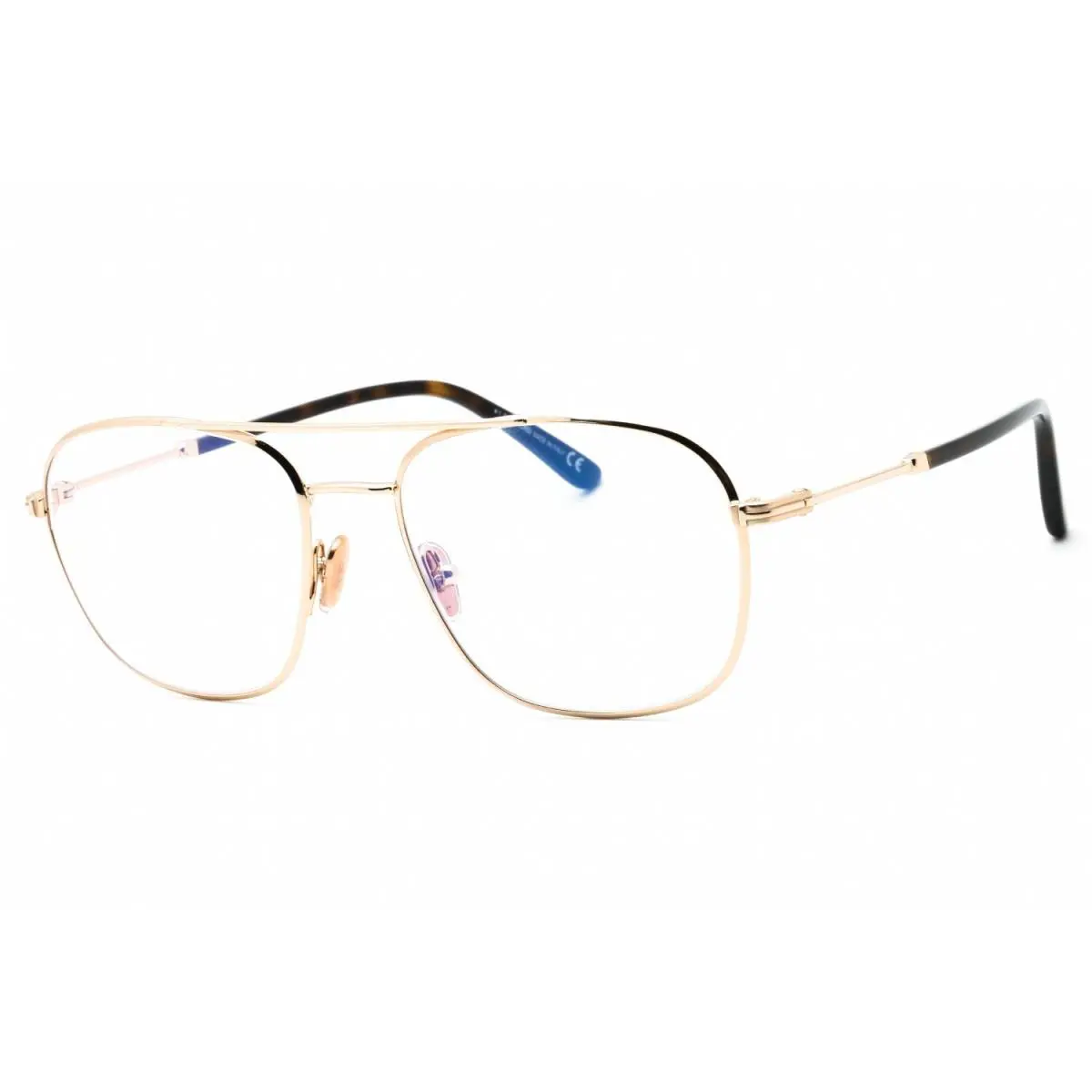 Tom Ford FT TF5830­-B 028 Pilot Rose Gold Eyeglasses