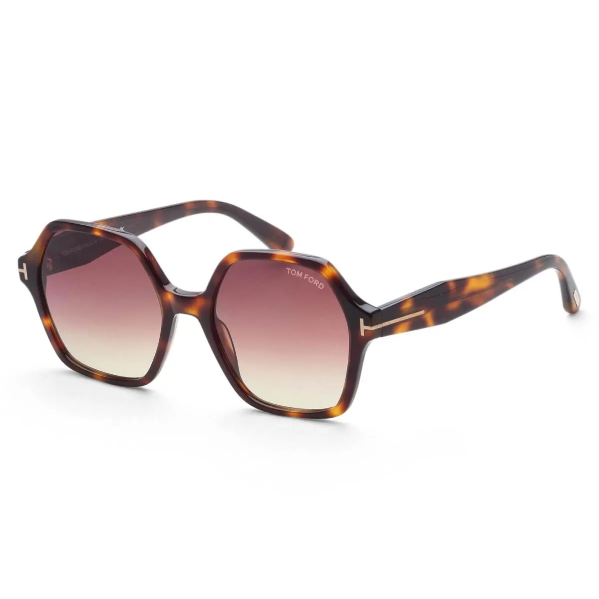 Tom Ford Women`s Romy 56 Havana Sunglasses FT1032-53Z-56 - Frame: Brown, Lens: Brown, Other Frame: Havana