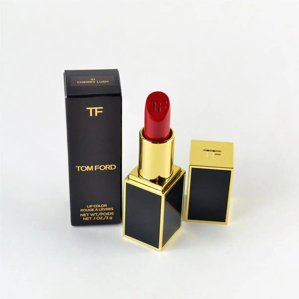 Tom Ford Lip Color Lipstick 10 Cherry Lush - Size 0.1 Oz. / 3 g