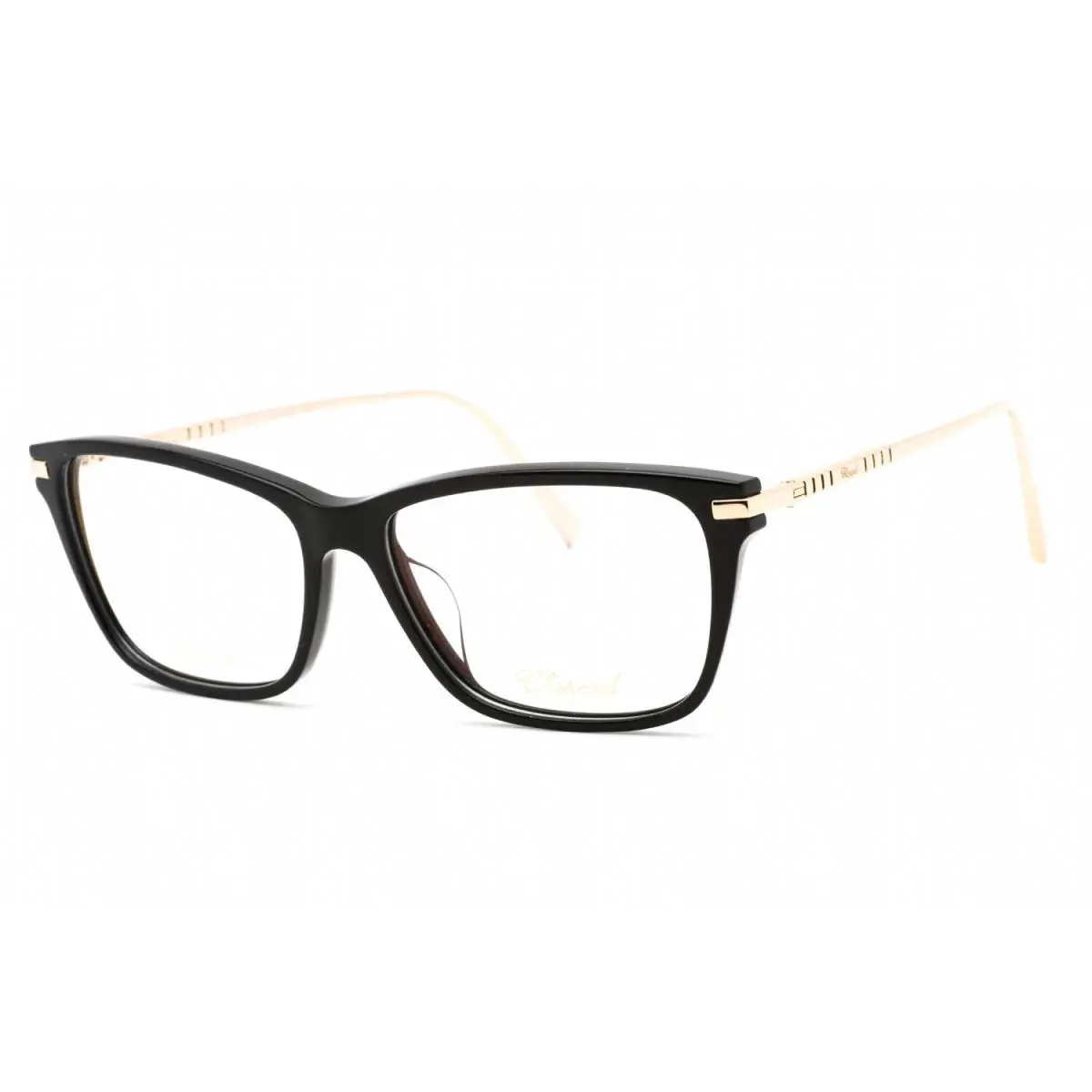 Chopard VCH299 0700 54 Eyeglasses Black Frame Gold Optical Frame