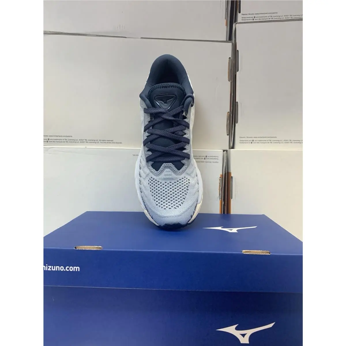 Mizuno shoes - Mizuno Wave Sky - Wave Sky - 4112225757 - Blue 2