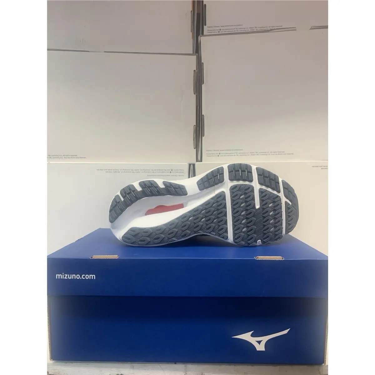 Mizuno shoes - MIZUNO WAZE INSPIRE 17 WAVEKNIT - 4113115366 - NAVY 6