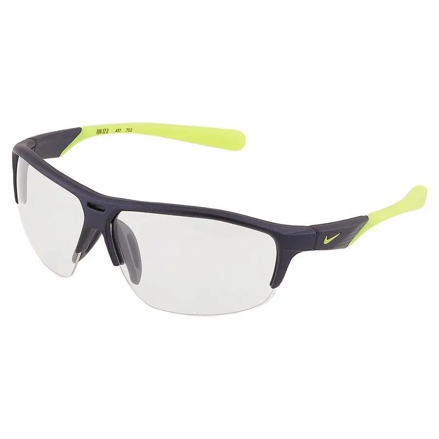 Run X2 D 457 Matte Obsidian/volt Sunglasses 72-11-130 by Nike