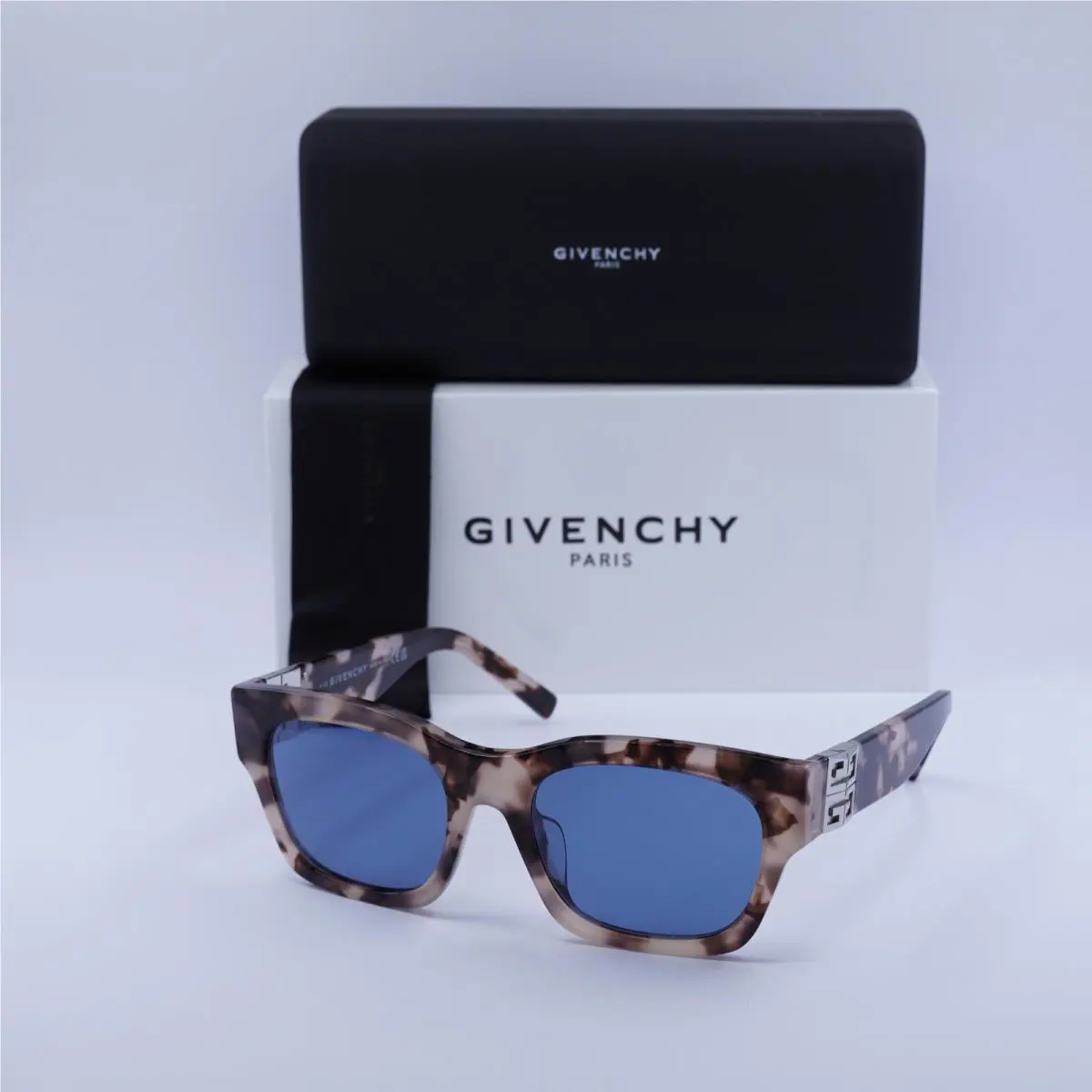 Givenchy GV40072F 55V Coloured Havana/blue 56-20-135 Sunglasses