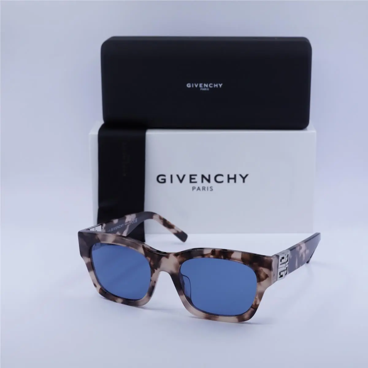 Givenchy GV40072F 55V Coloured Havana/blue 56-20-135 Sunglasses