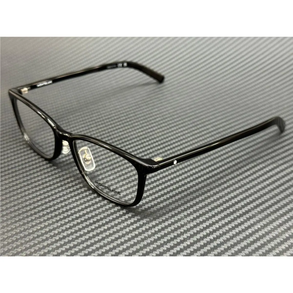 Montblanc Mont Blanc MB0376OJ 001 Black Men`s Medium 54 mm Eyeglasses