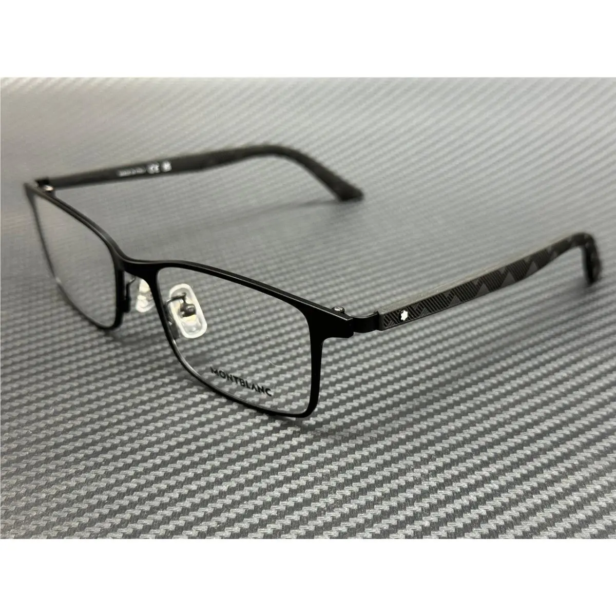 Montblanc Mont Blanc MB0361O 001 Black Men`s Medium 54 mm Eyeglasses