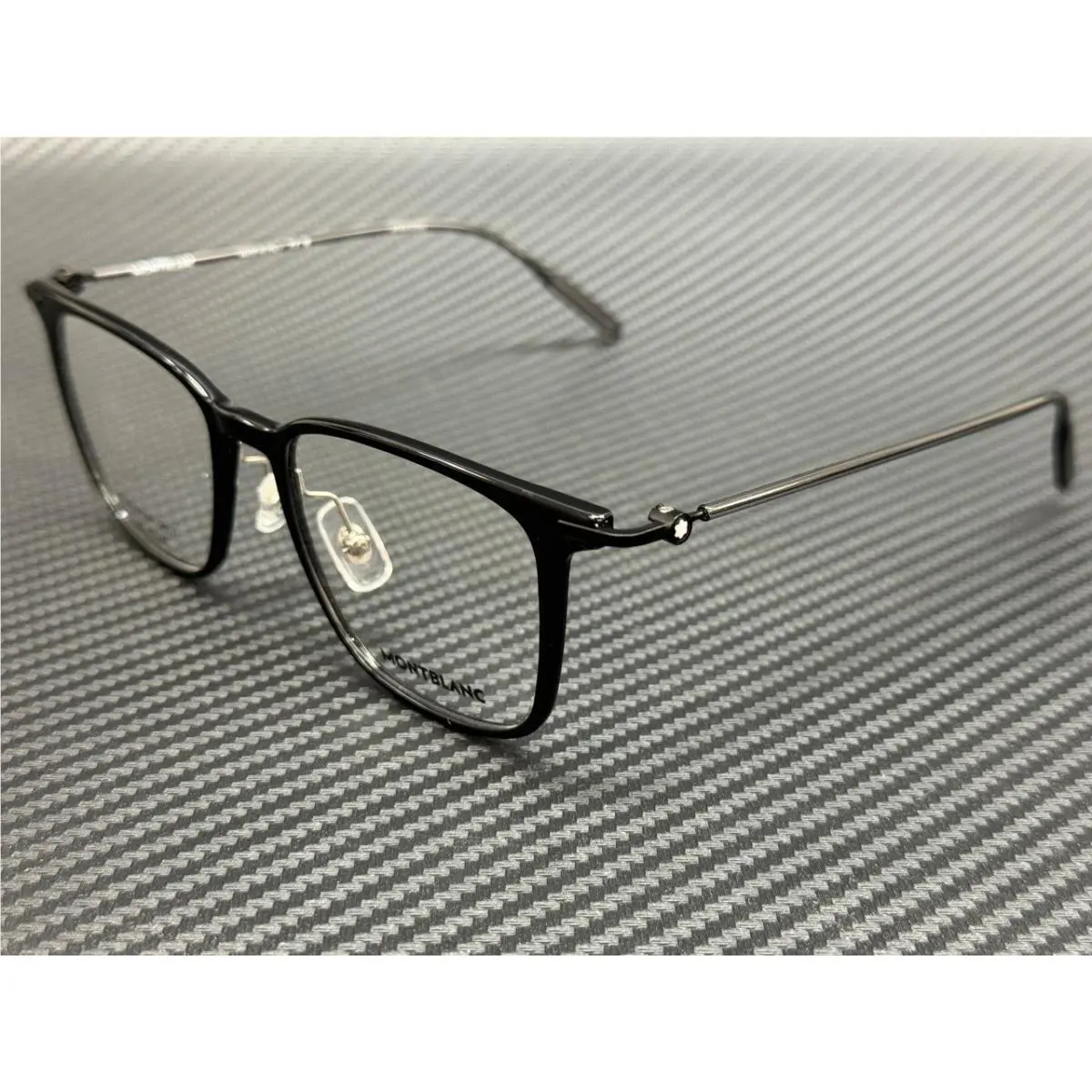 Montblanc Mont Blanc MB0354O 001 Black Men`s Extra Large 52 mm Eyeglasses