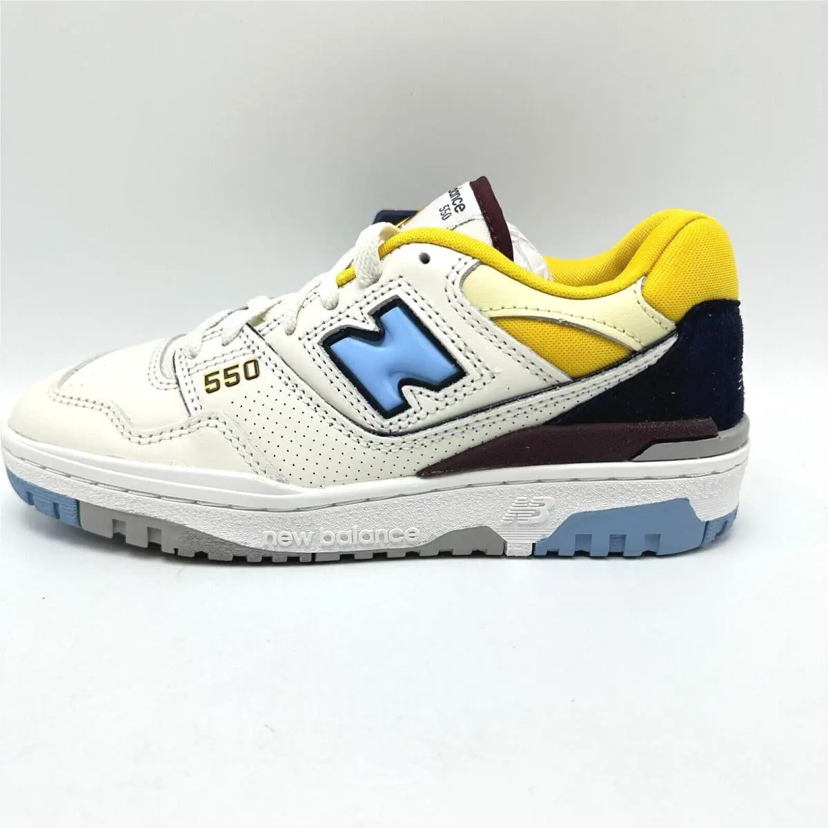 New Balance shoes - New Balance 550 - BB550NCF - WHITE/UNIVERSITY BLUE/YELLOW 6