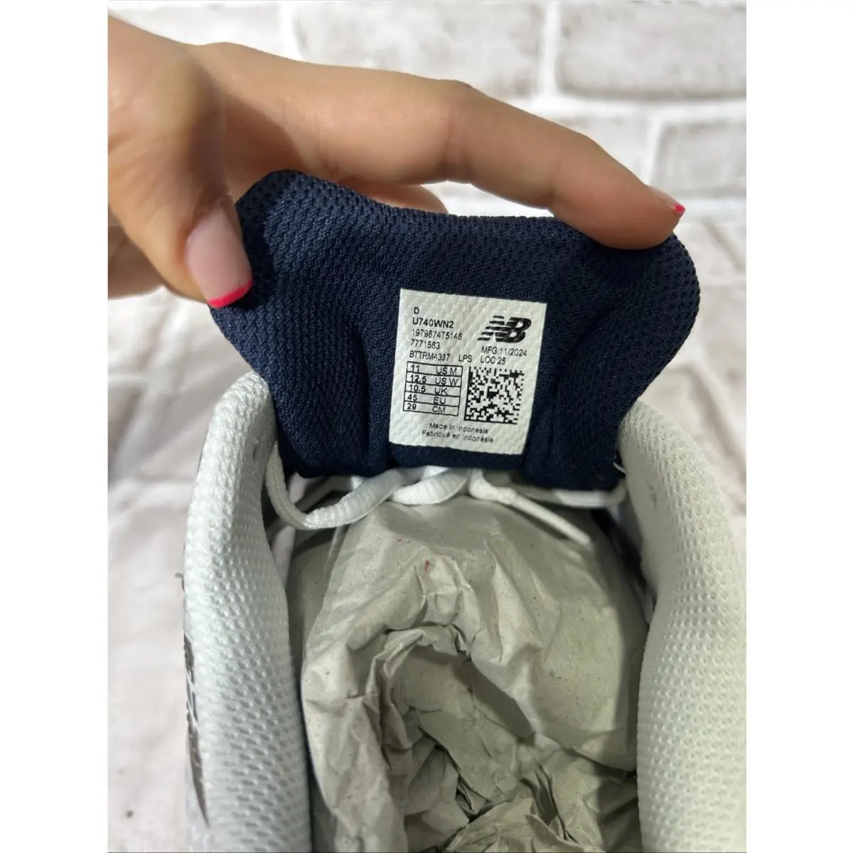 New Balance shoes - New Balance 740 - U740WN2 - White 1