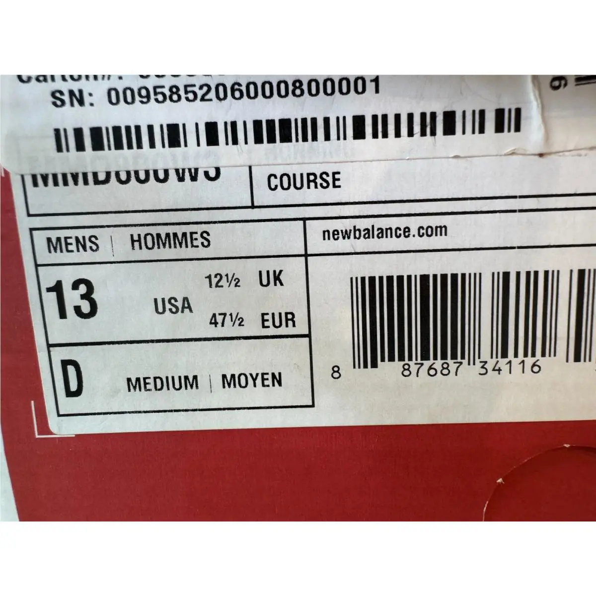 New Balance shoes - New Balance 800 - MMD800W3 - Multicolor (UPC: 887687341165) 12