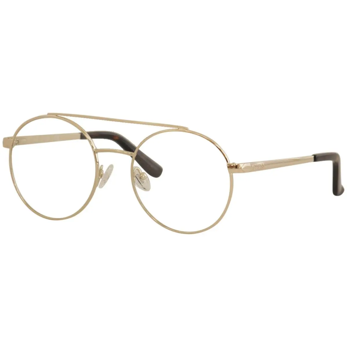 Eyeglasses GU2714 GU/2714 028 Shiny Rose Gold Full Rim Optical Frame 52mm by Guess