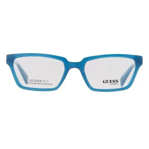Guess GU8280 090 Eyeglasses Frames 54-19-145 Shiny Blue