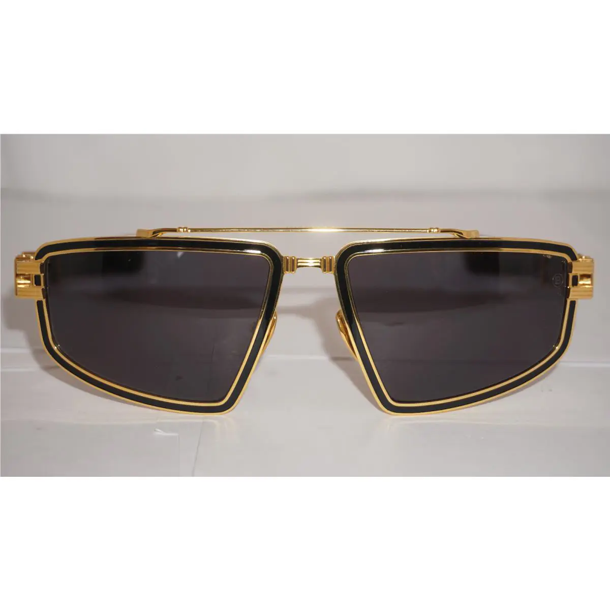 Balmain Sunglasses Titan Gold Black Grey BPS-139A-59 59 18 130