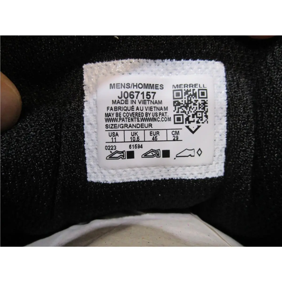 Merrell shoes - J067157 - J067157 - Black 5