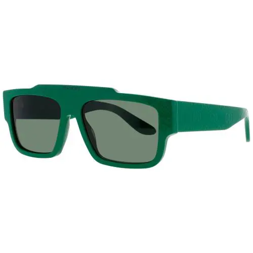 Gucci GG1460S 007 Shiny Green/green 56 mm Men`s Sunglasses Frame
