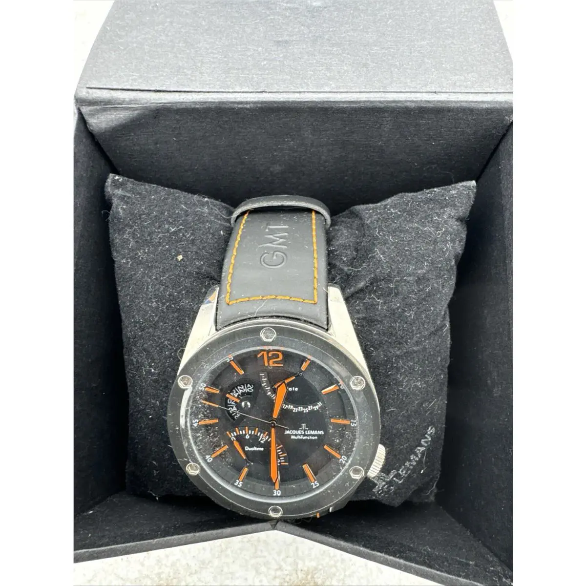 Watch 1-1739D with Box Rare by Jacques Lemans