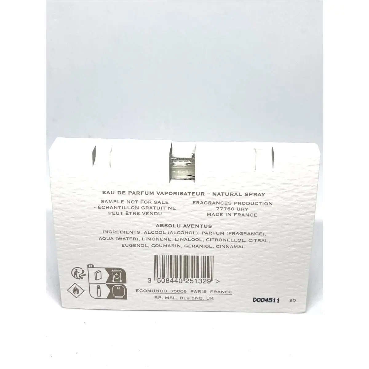 Carded Samples Variety Choose One or More Absolu Aventus by Creed