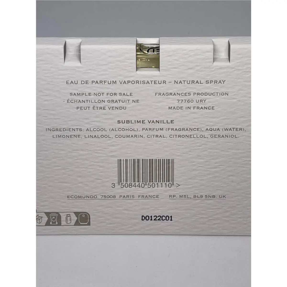 Carded Samples Variety Choose One or More Sublime Vanille by Creed