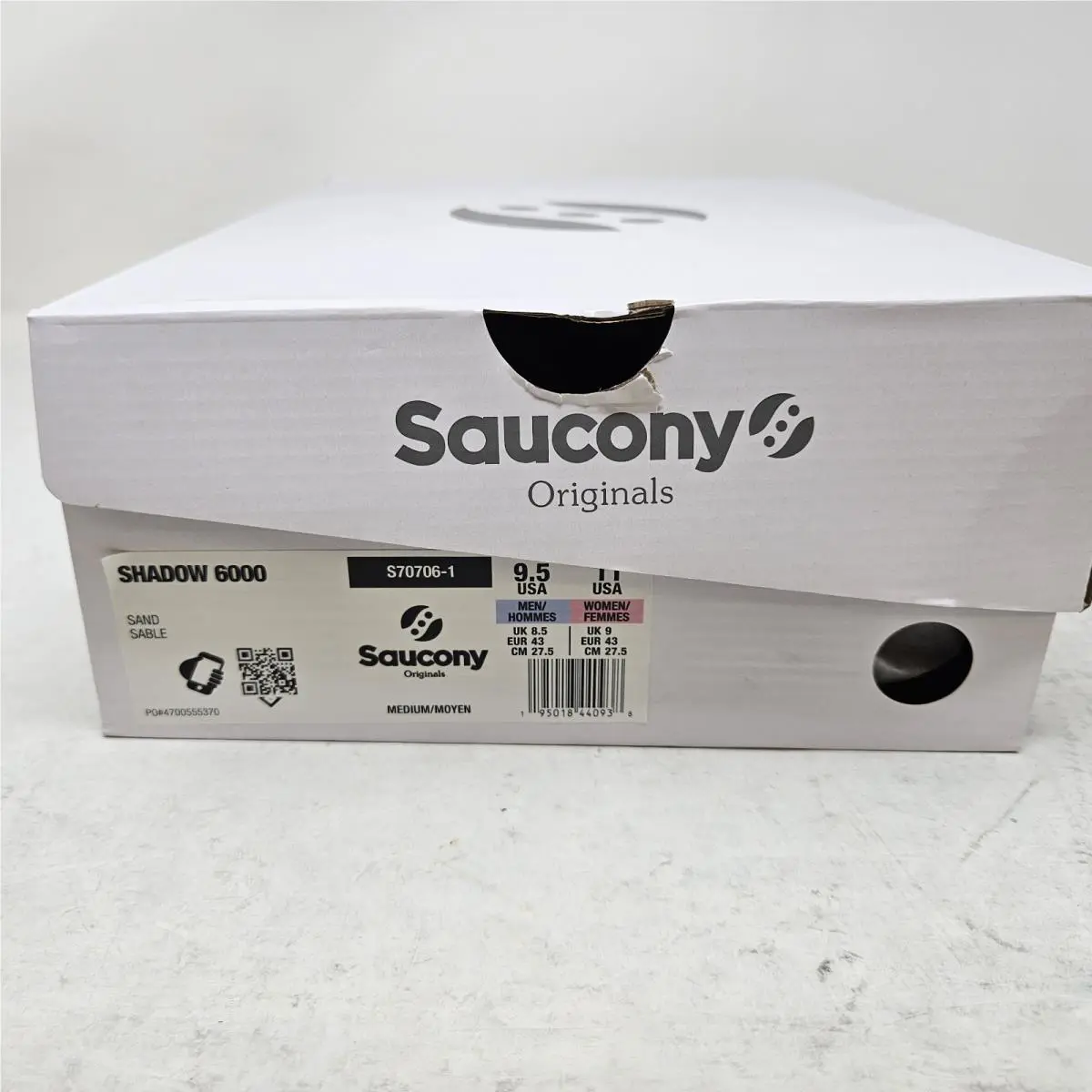 Saucony shoes - Shadow 6000 - Shadow - S70706-1 - Sand / Tan / Gum (UPC: 195018440938) 4