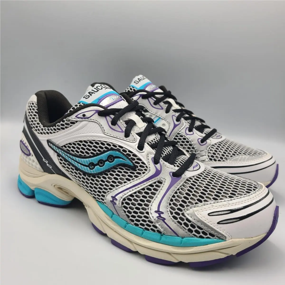 Saucony Progrid Triumph 4 White Blue S70704-13 Size 10.5M