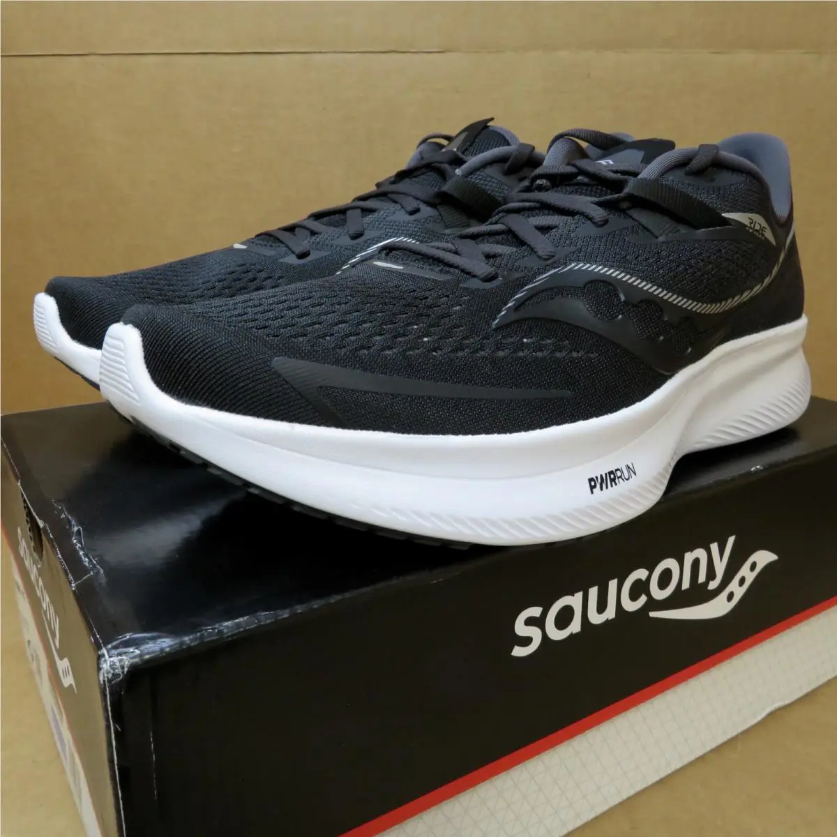 Saucony shoes - Ride 15 - Ride - Mostly Black 2