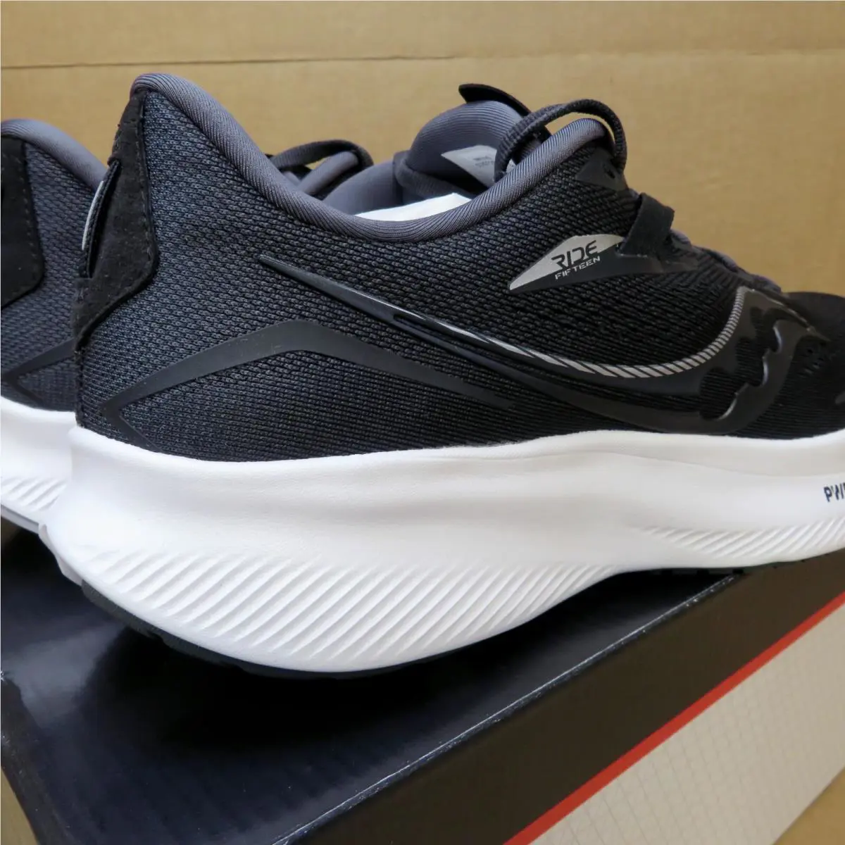 Saucony shoes - Ride 15 - Ride - Mostly Black 6