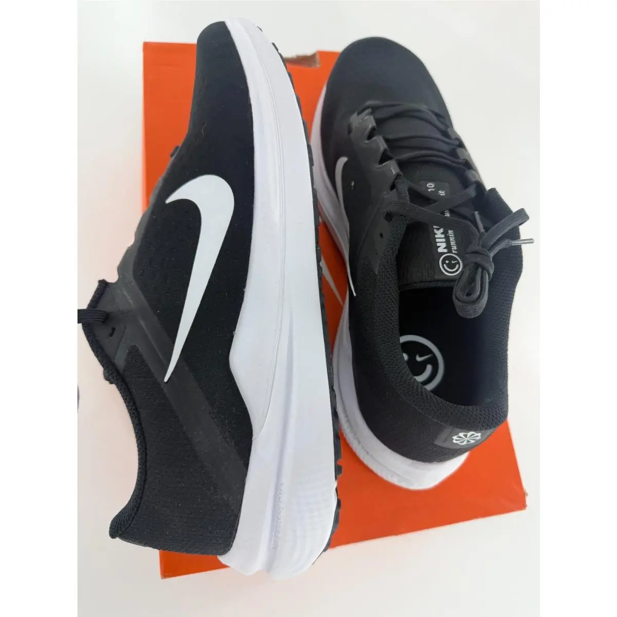 Nike shoes - Nike Air Winflo 10 Black White Black - DV4022-003 - Black, Manufacturer: Black/White/Black (UPC: 196604441582) 6