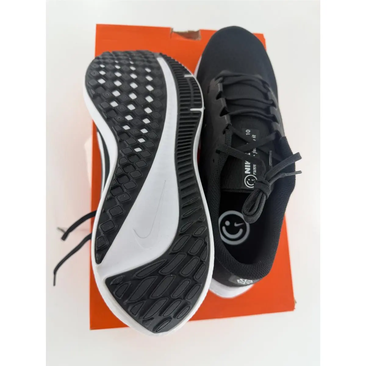 Nike shoes - Nike Air Winflo 10 Black White Black - DV4022-003 - Black, Manufacturer: Black/White/Black (UPC: 196604441582) 7