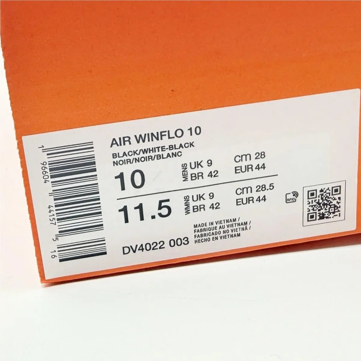 Nike shoes - Nike Air Winflo 10 - Air Winflo - DV4022-003 - Black 8