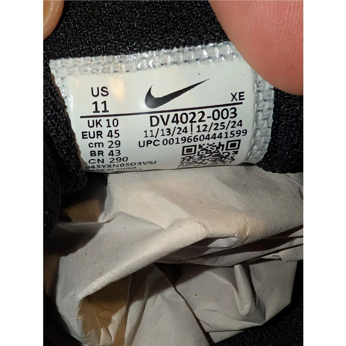 Nike shoes - Nike Air Winflo 10 - Air Winflo - DV4022-003 - Black (UPC: 196604441575) 9