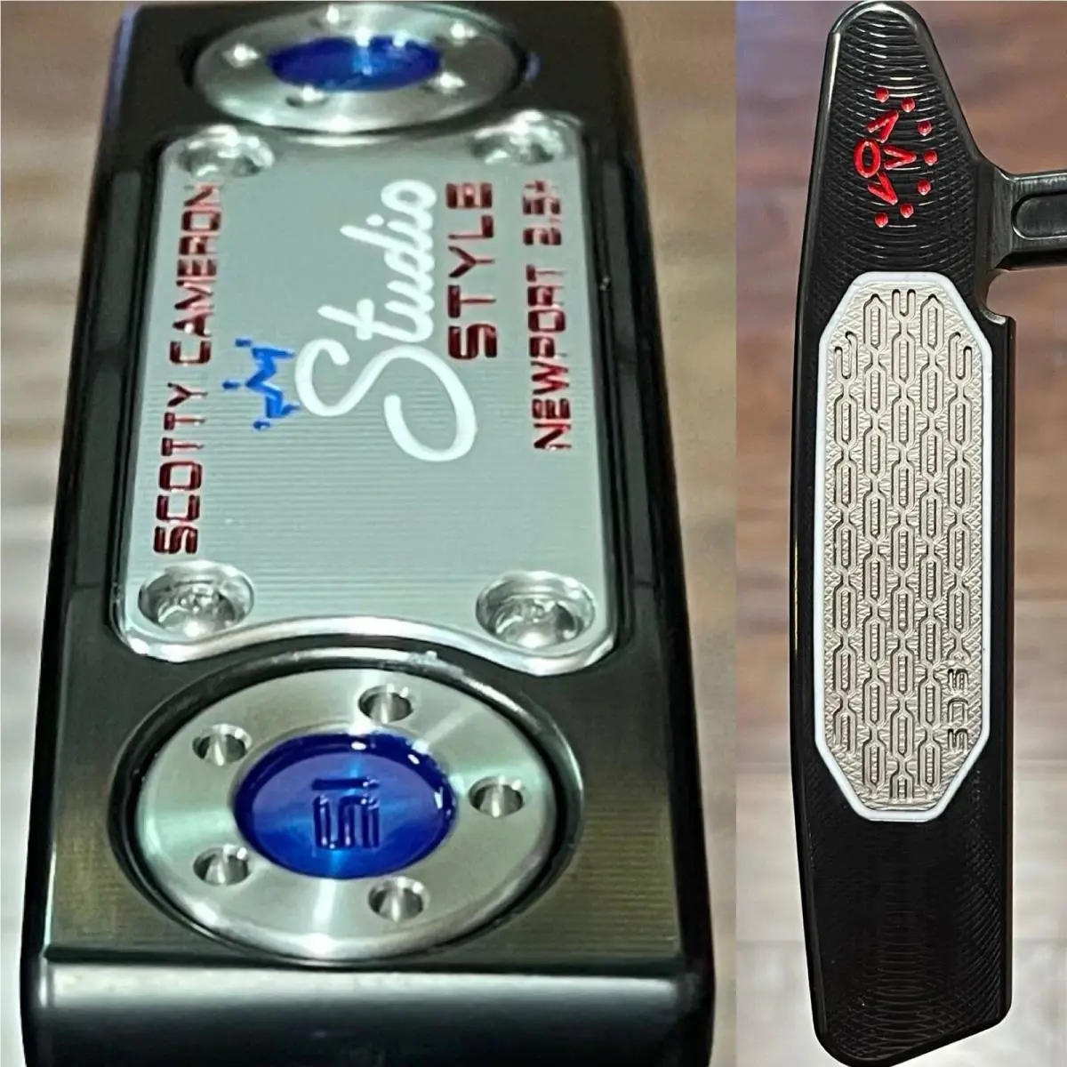 Scotty Cameron  - Studio Style Newport 2.5 Plus - 2025 - Xtreme Dark Finish - DLC - Multicolor, Lie Angle: Black 0