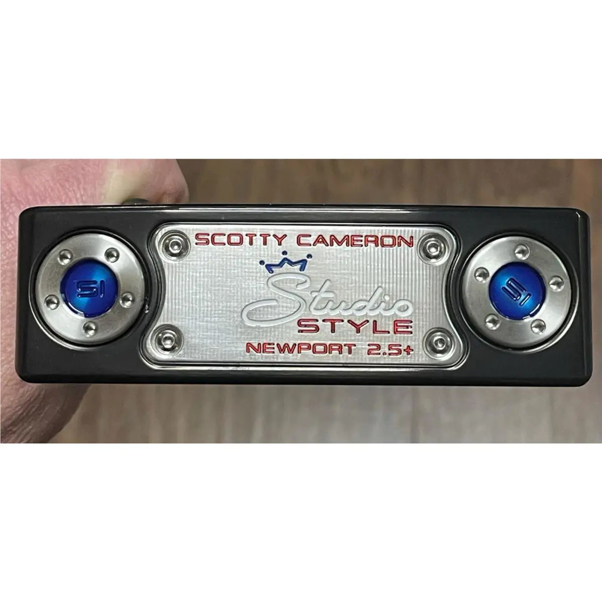 Scotty Cameron  - Studio Style Newport 2.5 Plus - 2025 - Xtreme Dark Finish - DLC - Multicolor, Lie Angle: Black 5