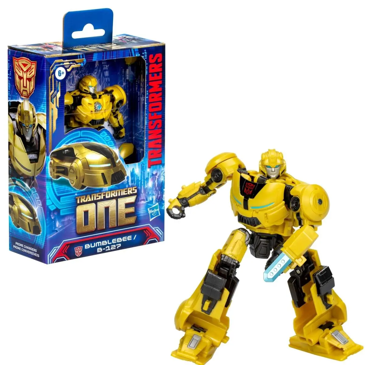 Transformers: One Prime Changer Bumblebee B-127 5-Inch Robot Action Figure
