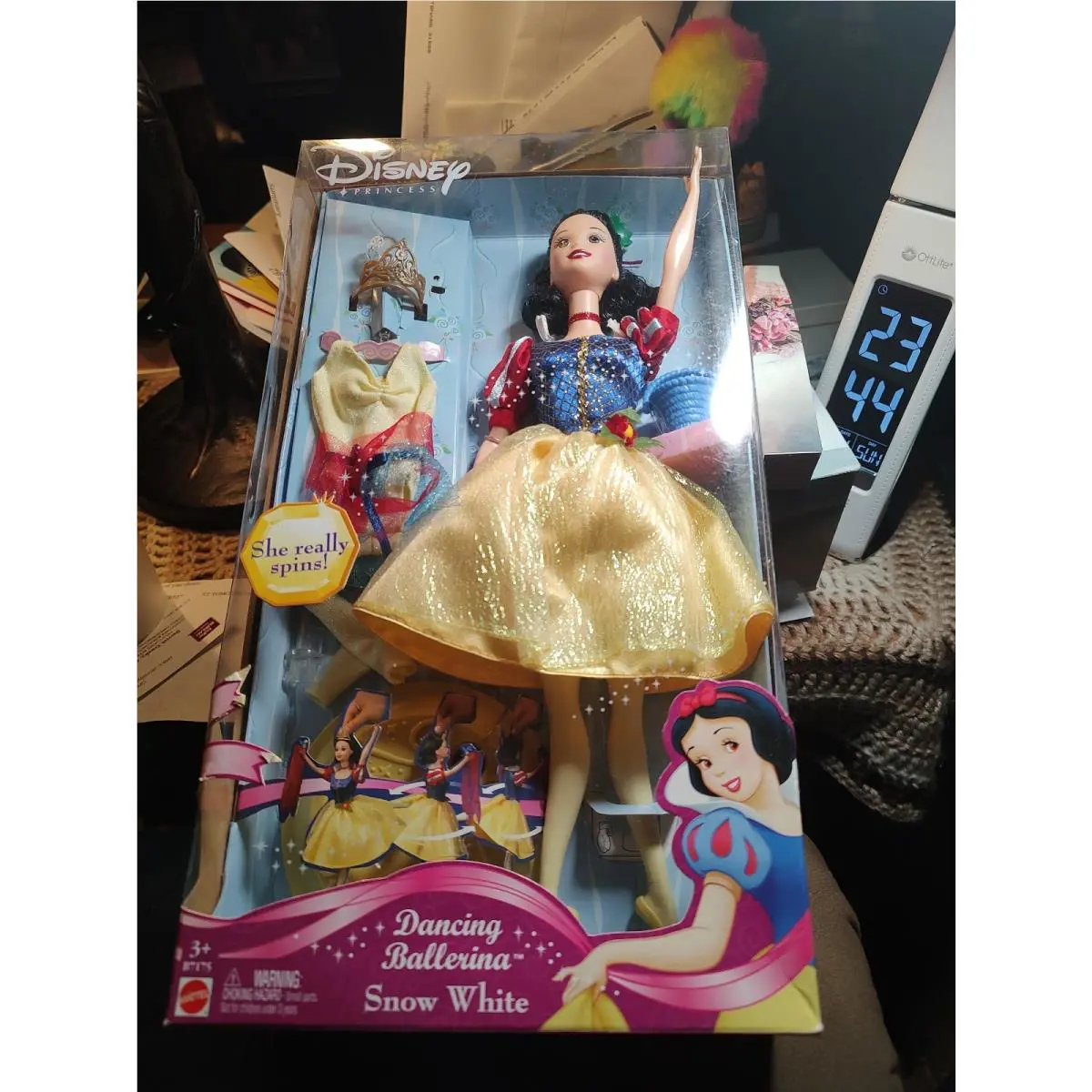 Disney Princess Dancing Ballerina Snow White Doll 2003 Mattel B7175