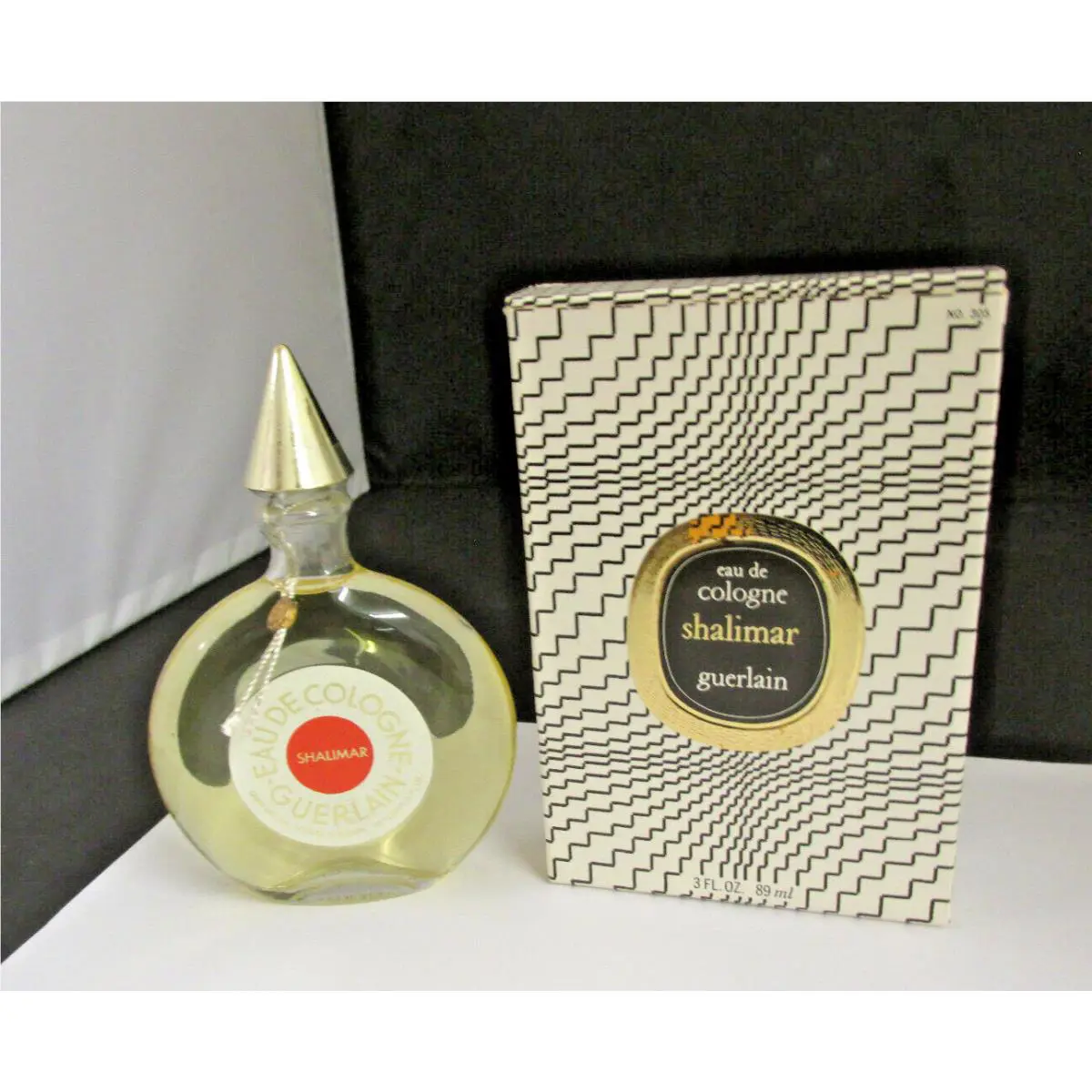 Vintage Guerlain York Eau DE Cologne Shalimar 3 FL OZ NO 305
