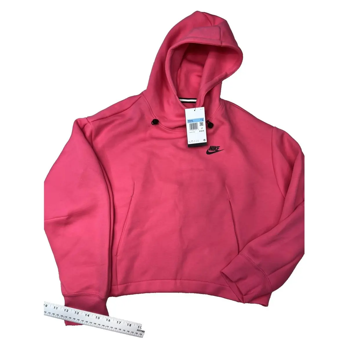 Tech Fleece Oversized Hoodie Size L Women Sportswear Light Green FV6322-370 by Nike